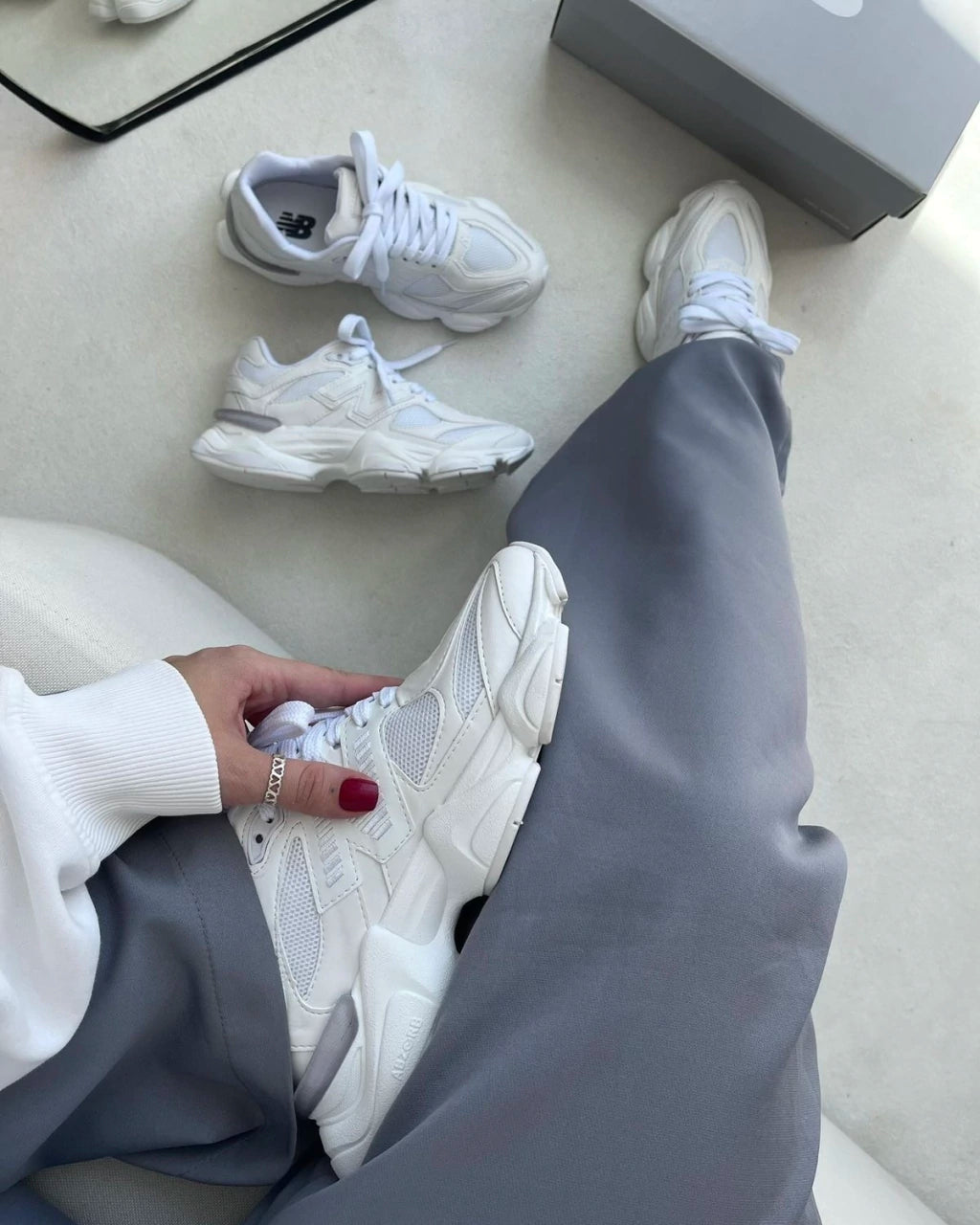 New 9060 All WHITE