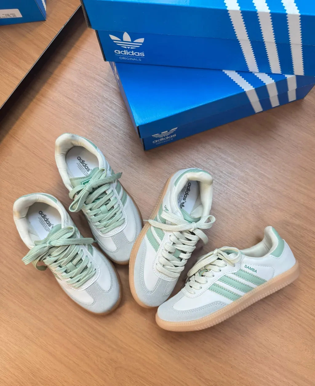 Samba OG Off/Verde Sintético
