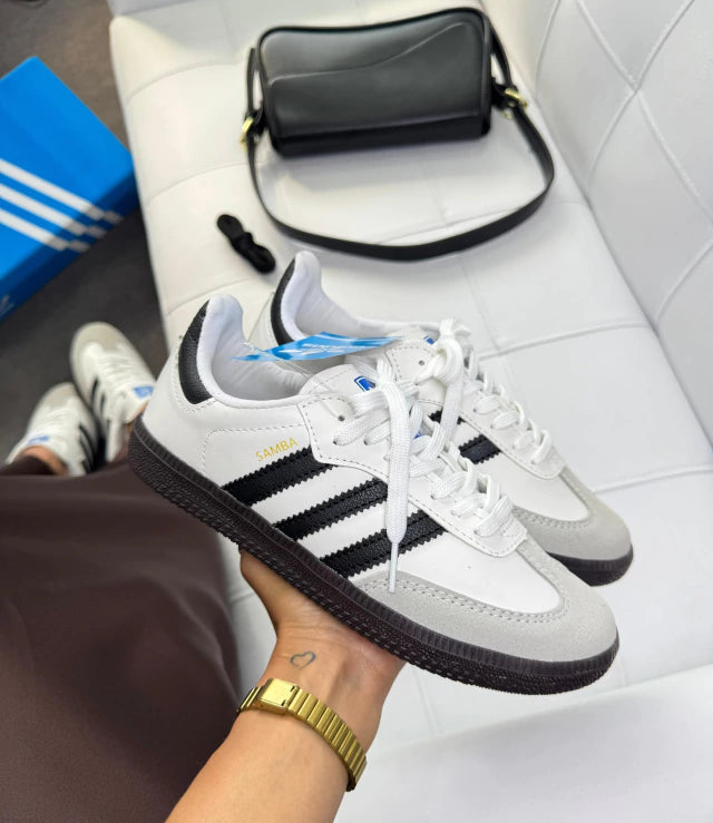 Samba OG Branco/Preto (Sintético)