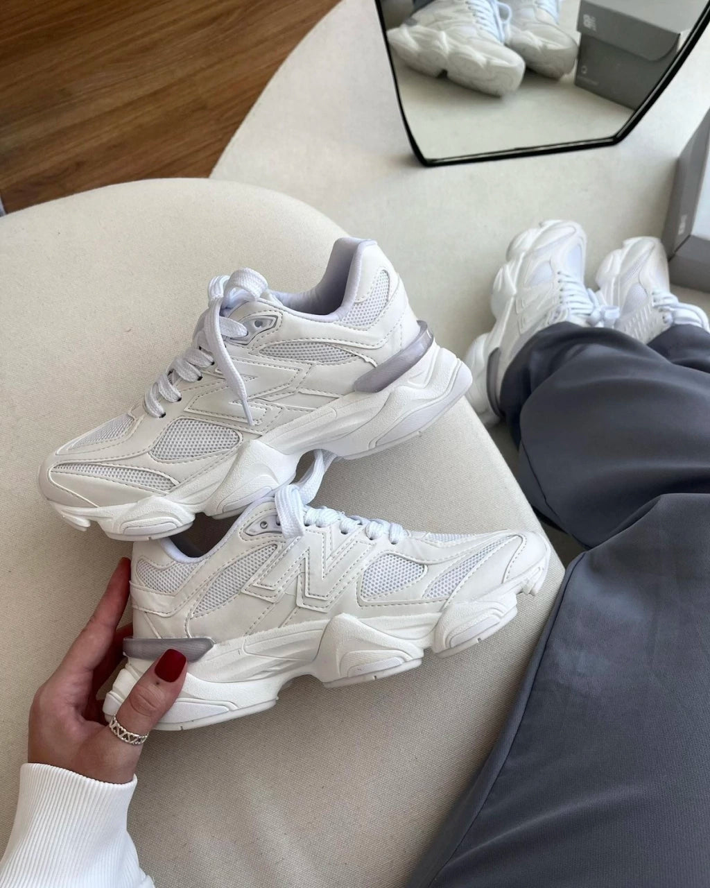 New 9060 All WHITE